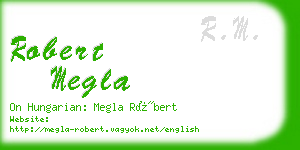 robert megla business card